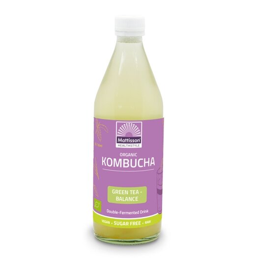 Mattisson Biologische Kombucha Green Tea Balance Kopen Helios