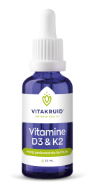 Vitamine D3 &amp; K2- 30ml - Vitakruid