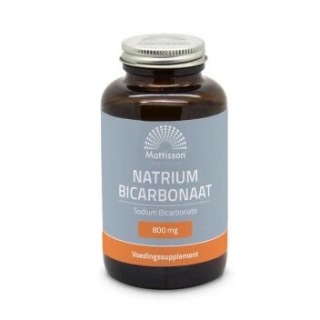 Natriumbicarbonaat 800mg - 120 capsules - Mattisson