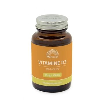 Vitamine D3 25mcg - 300 capsules - Mattisson