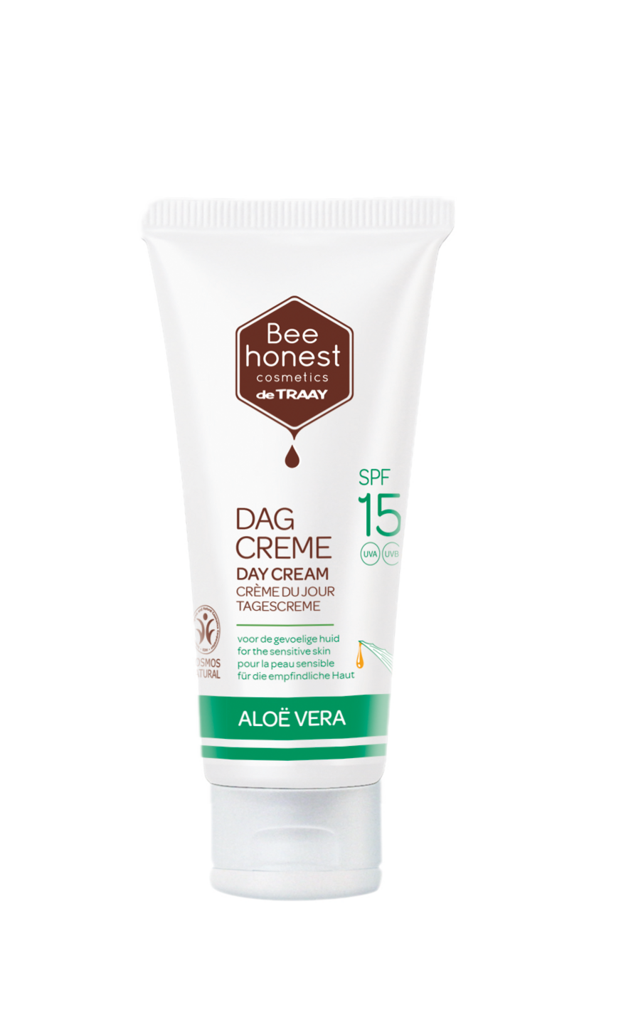 Dagcreme Aloe Vera SPF15 - 50ml - Bee Honest