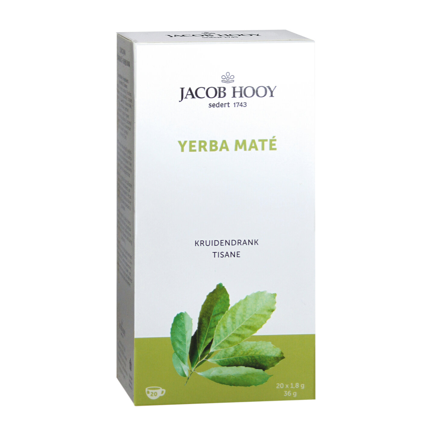 Jacob Hooy Yerba Mat&eacute; Thee