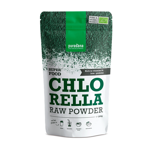 Chlorella Poeder BIO - 200g - Purasana