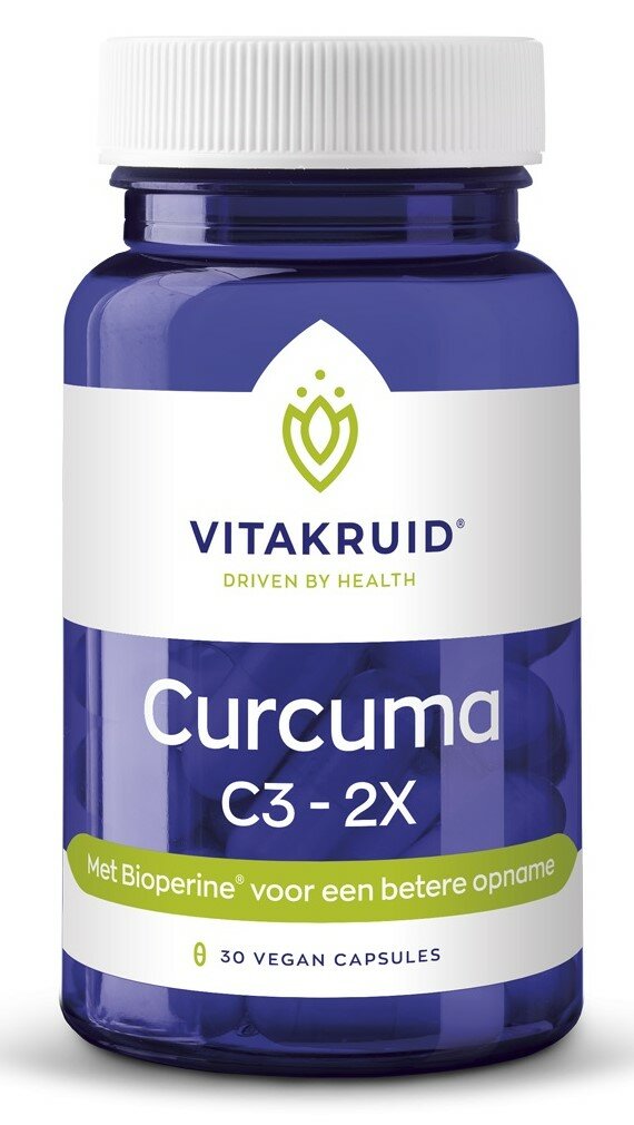 Curcuma C3 2x - 30 capsules - Vitakruid