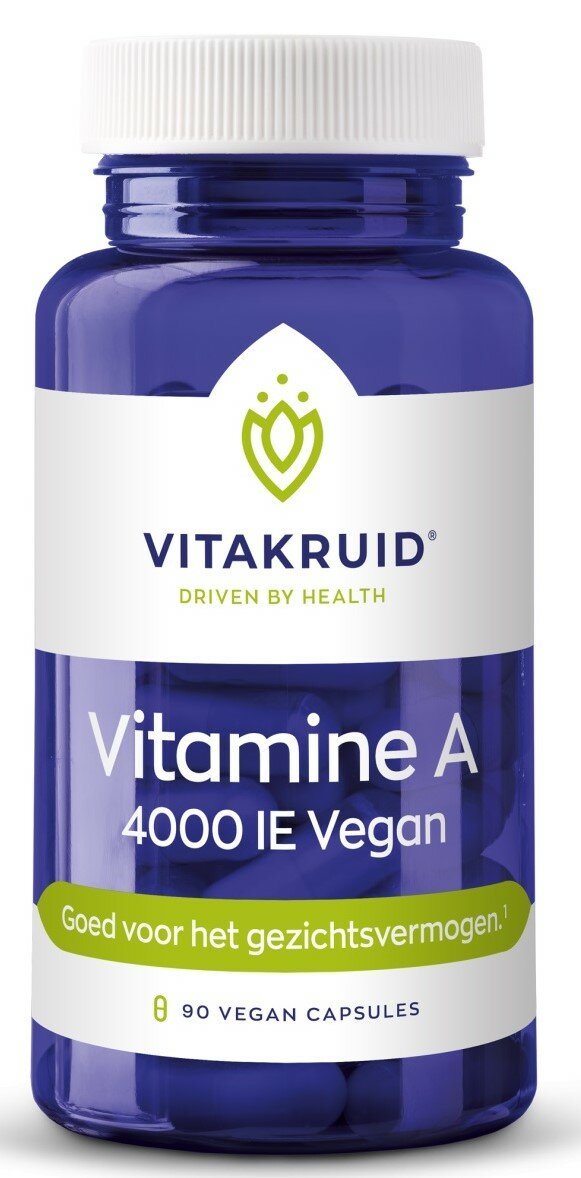 Vitamine A 4000 IE Vegan - 90 capsules - Vitakruid