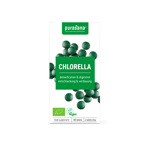 Chlorella - 180 tabletten - Purasana