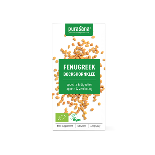 Fenegriek - 120 Capsules - BIO VEGAN - Purasana