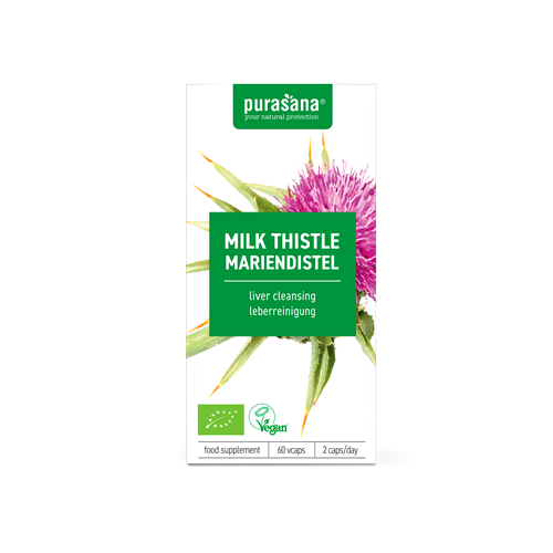 Mariadistel - 60 Capsules - BIO VEGAN - Purasana