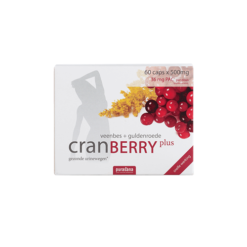 Cranberry Plus - 60 capsules - Purasana