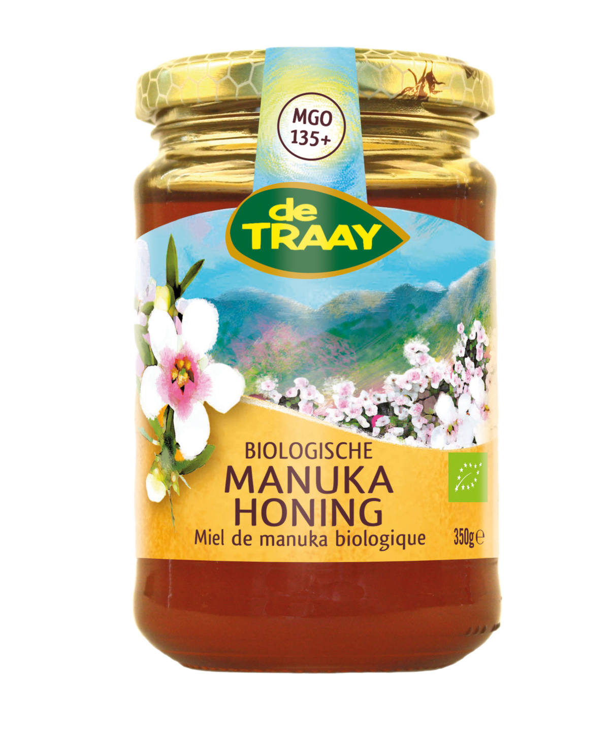 Manuka honing BIO 350 gram - De Traay