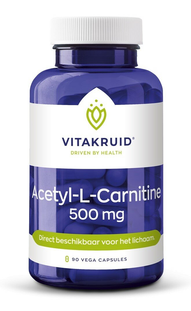 Vitakruid - Acetyl-L-Carnitine 500 mg - 90 capsules