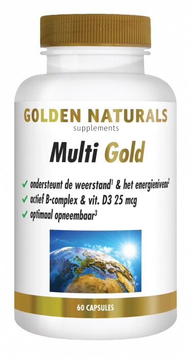 Golden Naturals Multi Gold - 60 Capsules