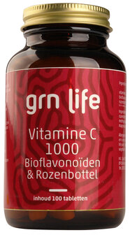 Grn Life Vitamine C 1000 Tr Met Bioflavenoiden Rozenbottel Helios Holland Webshop