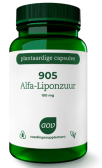 AOV 905 Alfa Liponzuur 100mg