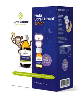 Multi Dag &amp; Nacht&reg; Junior - 300ml &amp; 60ml Combipack - Vitakruid