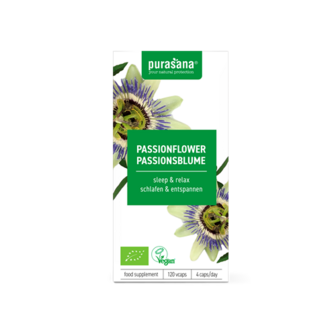 Passiebloem - 120 capsules - Purasana