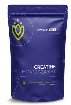 Creatine Monohydraat - 450 gram - Vitakruid