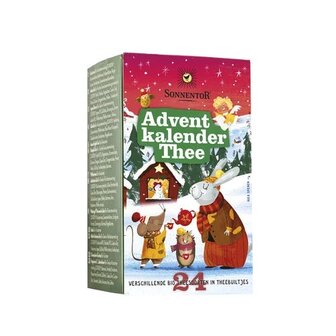 Sonnentor - Advent Kalender Thee - 24 builtjes