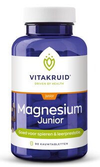 Magnesium Junior - 90 tabletten - Vitakruid