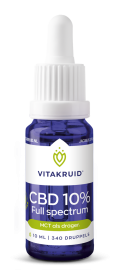 Vitakruid CBD Olie 10% Full spectrum