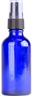 Fles 50ml blauw met Zwarte Spraydop / Verstuiver