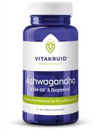 Ashwagandha KSM-66&reg; &amp; Bioperine&reg; - 90 capsules - Vitakruid