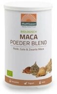 Biologische Maca Blend - rood, geel &amp; zwart - 300g - Mattisson