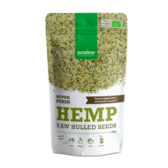 Hulled Hemp Raw Seeds BIO - 200g - Purasana