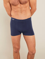 Bamboe Heren Boxer Seamfree  - Navy - L