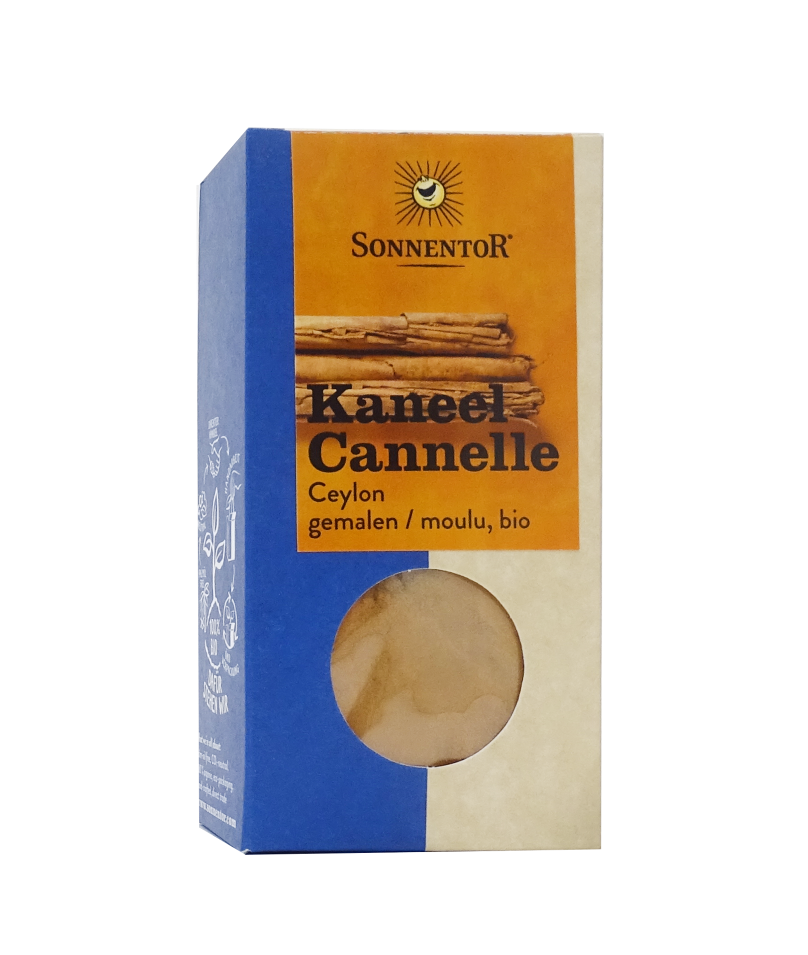 Sonnentor Kaneel Ceylon Gemalen