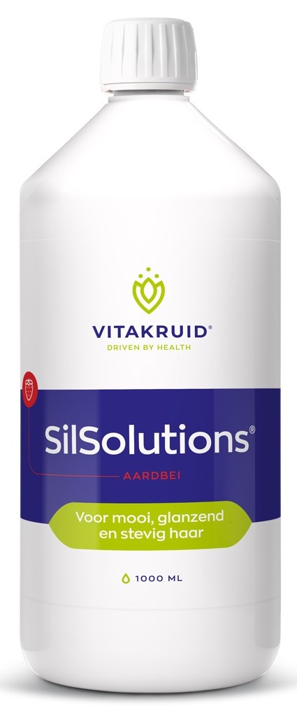 SilSolutions Aardbei - 1000ml - Vitakruid