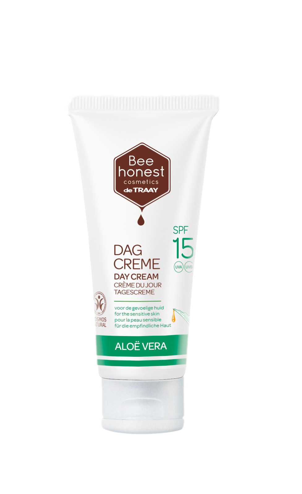 Dagcreme Aloe Vera SPF15 - 50ml - Bee Honest