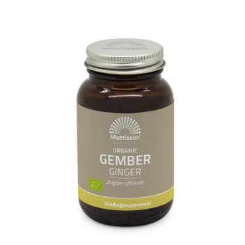 Biologische Gember 270mg - 120 capsules - Mattisson