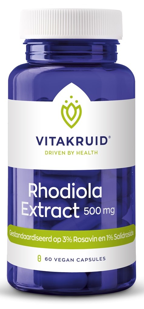 Rhodiola extract 500 mg - 60 capsules - Vitakruid