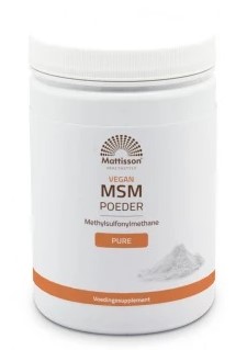  MSM poeder - Puur - 550 gram - Mattisson