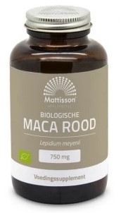 Biologische Rode Maca - 90 capsules - Mattisson