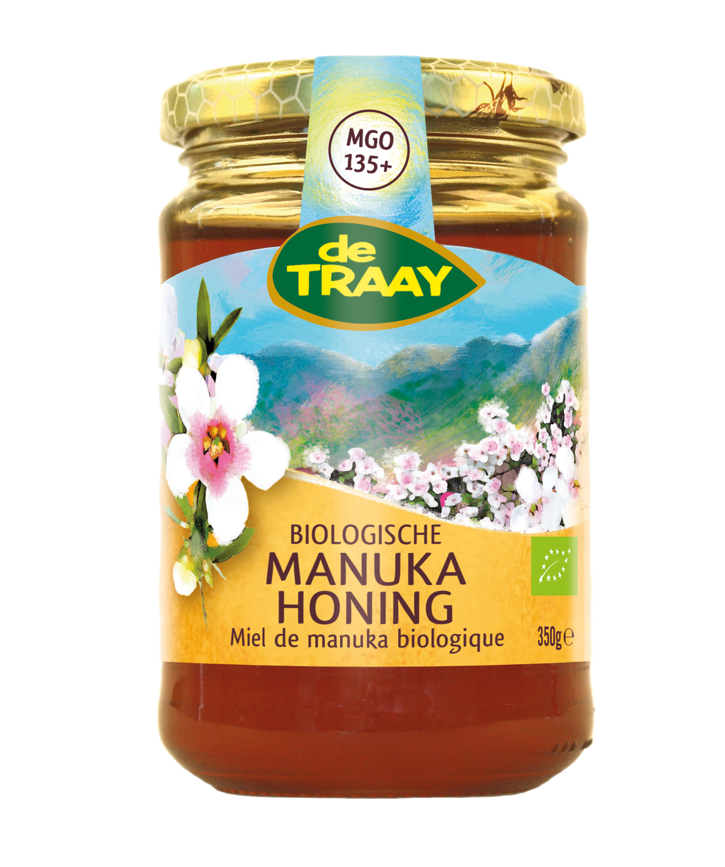 Manuka honing BIO 350 gram - De Traay