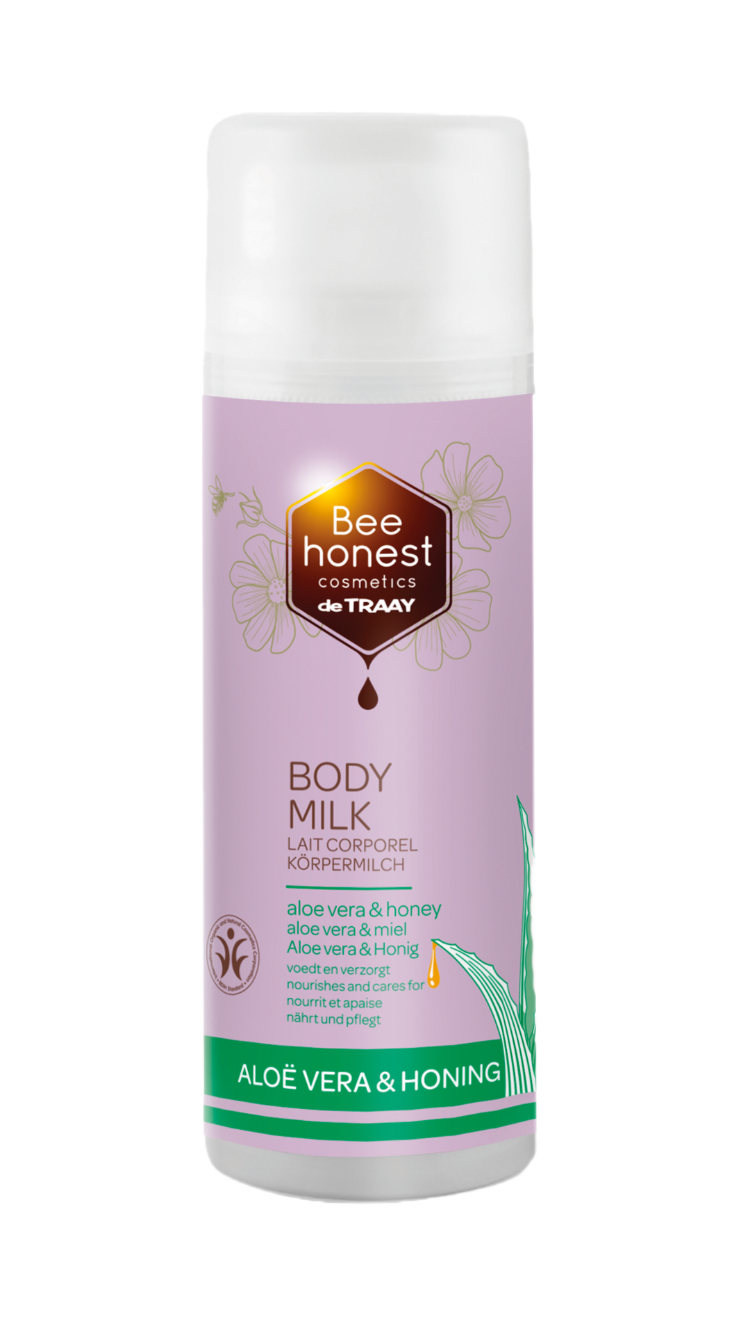 Body milk Aloë Vera & Honing 150ml - Bee Honest