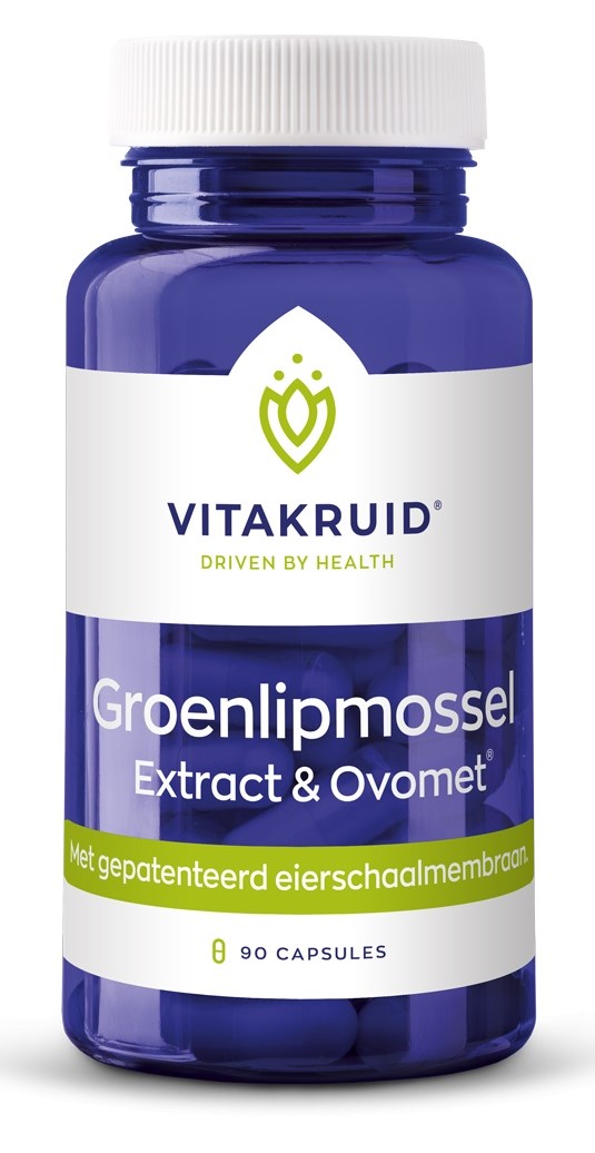 Groenlipmossel Extract & Ovomet - 90 capsules - Vitakruid