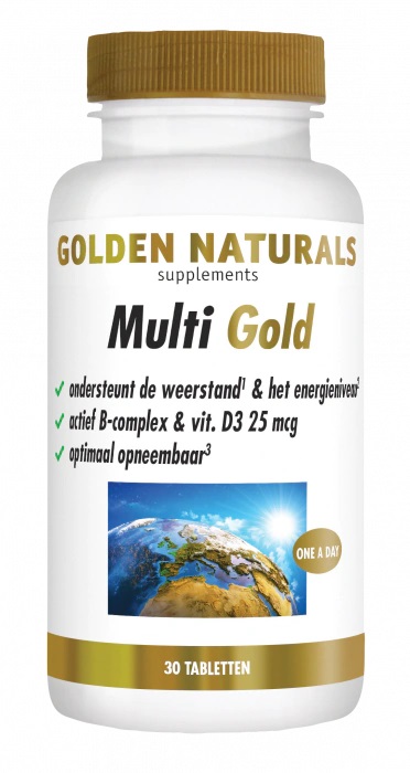 Golden Naturals Multi Gold - 30 tabletten